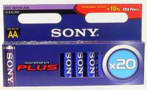 Батарейка Sony Stamina Plus Lr6/316 Bl20 (арт. 165730) купить в интернет-магазине ТОО Снабжающая компания от 490 T, а также и другие R6/AA 316 батарейки (пальчиковые) на сайте dulat.kz оптом и в розницу