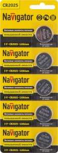 Батарейка Navigator Cr2025 Bl5 94764 (арт. 165989)