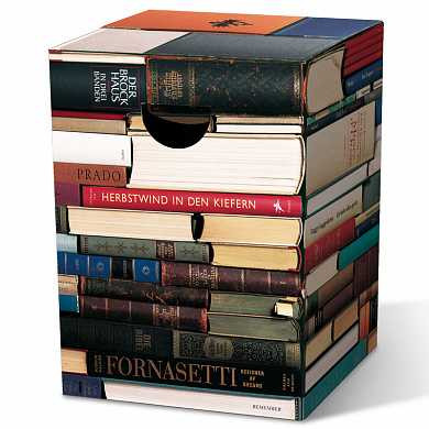 Табурет картонный сборный Bookworm (арт. PH09)