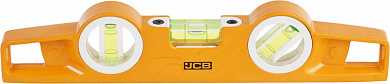Уровень JCB "Торпедо" литой алюминиевый, 3 ампулы, точность 0,5мм/м, 25см (арт. JBL008) купить в интернет-магазине ТОО Снабжающая компания от 9 653 T, а также и другие Уровни на сайте dulat.kz оптом и в розницу