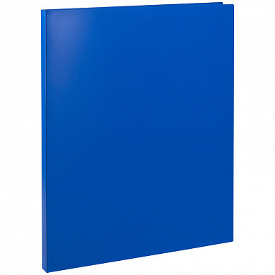 Папка с пружинным cкоросшивателем OfficeSpace, 15мм, 500мкм, синяя (арт. FS2_314)