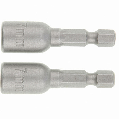 Биты с торцевыми головками 7 мм - 45 мм, 2 шт MATRIX (арт. 11568)
