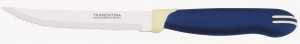 Нож для стейка Tramontina Multicolor, ручка пластик, лезвие 12.5см, синий, 23500/215-TR (арт. 585275)