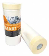 Пленка защитная SMART Proff 2700, с малярной лентой, рулон 2700ммх20м, полиэтилен низкого давления (арт. 650716)