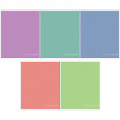 Тетрадь 80л., А5, клетка ArtSpace "Моноколор. Pale color" (арт. Т80к_13705)