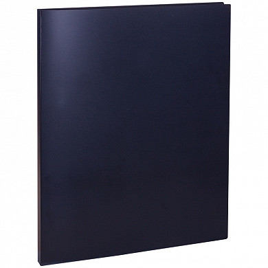 Папка с пружинным cкоросшивателем OfficeSpace, 15мм, 500мкм, черная (арт. FS1_316)