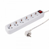 Сетевой фильтр 6 гнезд 3м,3х0,75мм, с/з OPTIMA белый PROCONNECT,11-9521 (арт. 657030)