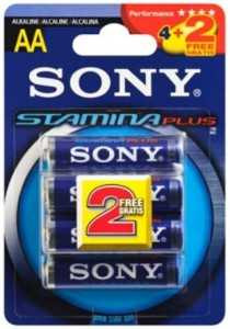 Батарейка Sony Stamina Plus Lr6/316 Bl4+2 (арт. 378820)