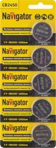Батарейка Navigator Cr2450 Bl5 165991 (арт. 165991)