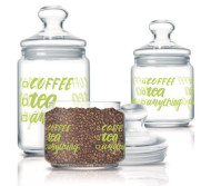 Набор банок для хранения продуктов Luminarc Coffee Tea 3 шт. 