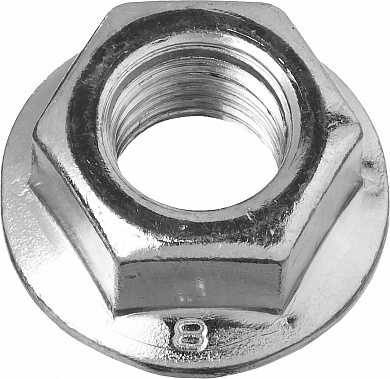 Гайка DIN 6923 с фланцем, M12, 5 кг, кл. пр. 8, оцинкованная, ЗУБР (арт. 303630-12) купить в интернет-магазине ТОО Снабжающая компания от 12 544 T, а также и другие Болты, гайки, шайбы на сайте dulat.kz оптом и в розницу