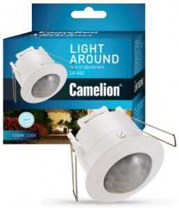 Camelion Lx-453 Датчик Движения 1200W 360° Потолочный Встраив. (Дальность 6М) (арт. 388384) купить в интернет-магазине ТОО Снабжающая компания от 8 673 T, а также и другие Датчики на сайте dulat.kz оптом и в розницу