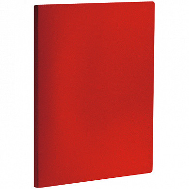 Папка с пружинным cкоросшивателем OfficeSpace, 20мм, 400мкм, красная (арт. FS3_10255)
