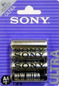 Батарейка Sony Ultra R6/316 Bl4 (арт. 161) купить в интернет-магазине ТОО Снабжающая компания от 196 T, а также и другие R6/AA 316 батарейки (пальчиковые) на сайте dulat.kz оптом и в розницу