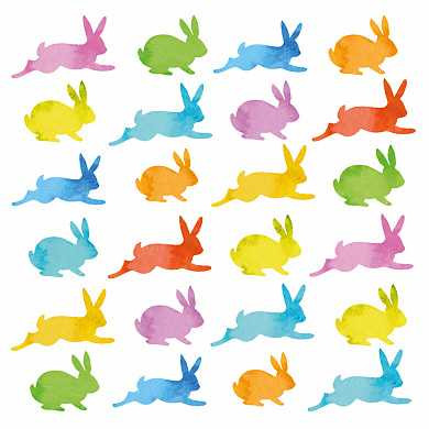 Салфетки Aquarell bunnies бумажные 20 шт. (арт. 1332736)