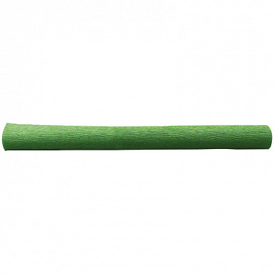 Бумага крепированная флористическая Werola, 50*250см, 128г/м2, растяж. 250%, зеленая, в рулоне (арт. 170522)