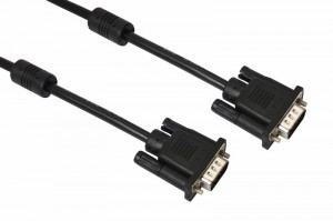 Шнур VGA plug - VGA plug 1.8М (с ферритами) Proconnect цена за шт (10), 17-5503-6 (арт. 612418)