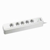 Сетевой фильтр APC PM5-RS, 5 розеток, 1,83 м, белый (арт. 512351)