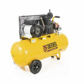 Компрессор воздушный PC 2/100-400, Х-PRO, ременный, 2.3 кВт, 400 л/мин, 100л, 10 бар DENZEL (арт. 58074)