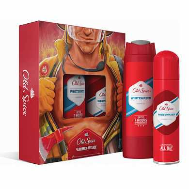 Промонабор: дезодорант аэрозольный 150 мл OLD SPICE "White Water" + гель для душа 250 мл OLD SPICE "White Water", 81652108 (арт. 604394) купить в интернет-магазине ТОО Снабжающая компания от 6 909 T, а также и другие Подарочные наборы по уходу за телом на сайте dulat.kz оптом и в розницу