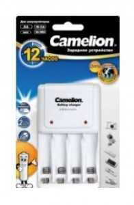 Зарядное устройство Camelion Bc-1010B R03/R6*2/4 (Ток 200Ma) Таймер/Откл, Свет. Индик. (арт. 326856)