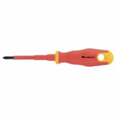 Отвертка диэлектрическая PH1*80mm, CrV, до 1000В, двухкомпонентная рукоятка Сибртех (арт. 12930)