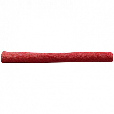 Бумага крепированная флористическая Werola, 50*250см, 128г/м2, растяж. 250%, красная, в рулоне (арт. 170510)