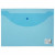 Папка-конверт с кнопкой STAFF, А4, 340х240 мм, прозрачная, синяя, до 100 листов, 0,12 мм, 224623 (арт. 224623) купить в интернет-магазине ТОО Снабжающая компания от 196 T, а также и другие Папки-конверты с кнопкой на сайте dulat.kz оптом и в розницу