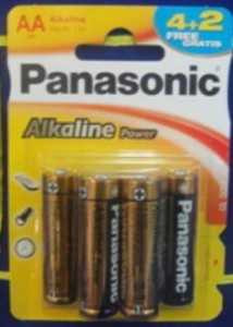 Батарейка Panasonic Alkaline Power Lr03/286 Bl4+2 (арт. 423789)