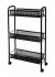 Этажерка ЗМИ "Ладья 1К", 44х17х73.5см, 3 яруса, на колесиках, до 4кг на полку, труба диаметр 12мм, черный, Э321Ч (арт. 647491) купить в интернет-магазине ТОО Снабжающая компания от 19 110 T, а также и другие Уход и хранение обуви на сайте dulat.kz оптом и в розницу