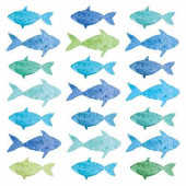 Салфетки Aquarell fishes 20 шт. 25х25 см (арт. 1252800)