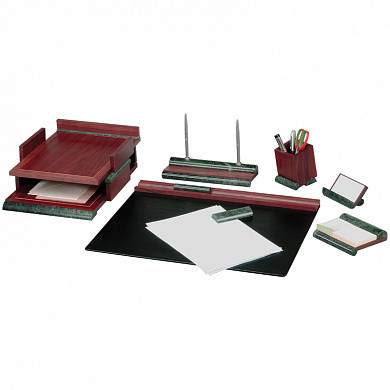 Набор настольный подарочный Delucci 8 предметов, красное дерево, отделка зеленым мрамором (арт. MBn_08903) купить в интернет-магазине ТОО Снабжающая компания от 336 245 T, а также и другие Настольные наборы и аксессуары из мрамора на сайте dulat.kz оптом и в розницу Набор настольный подарочный Delucci 8 предметов, красное дерево, отделка зеленым мрамором (арт. MBn_08903) купить в интернет-магазине ТОО Снабжающая компания от 336 245 T, а также и другие Настольные наборы и аксессуары из мрамора на сайте dulat.kz оптом и в розницу