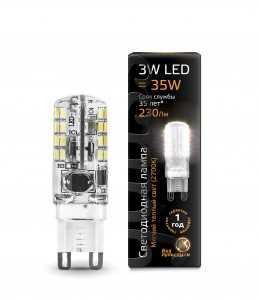 Лампа светодиодная Gauss G9 220V 3W(250Lm) 2700 15,5X49 Силикон Ss107709103 (арт. 483490) купить в интернет-магазине ТОО Снабжающая компания от 5 929 T, а также и другие Светодиодные лампы на сайте dulat.kz оптом и в розницу