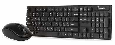 Комплект Smartbuy One 219330AG, клавиатура + мышь, черный, SBC-219330AG-K (арт. 612655)