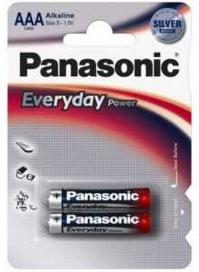 Батарейка Panasonic Everyday Lr03/286 Bl2 (Standard 218119) (арт. 387637)