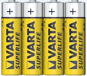 Батарейка Varta 2006.101.304 Superlife R6/316 (арт. 15656) купить в интернет-магазине ТОО Снабжающая компания от 273 T, а также и другие R6/AA 316 батарейки (пальчиковые) на сайте dulat.kz оптом и в розницу