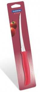 Нож для томатов Tramontina Athus, лезвие 12.5 см, ручка пластик, красный, 23088/975-TR (арт. 585256)
