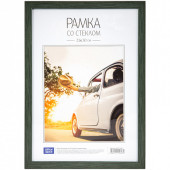 Рамка пластиковая 21*30см, OfficeSpace, №6/1, оливково-серая (арт. РП_17693)
