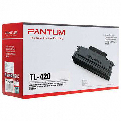 Тонер-картридж PANTUM(TL-420H) P3010/P3300/M6700/M6800/M7100, ресурс 3000 стр. оригинальный. (арт. 363066)
