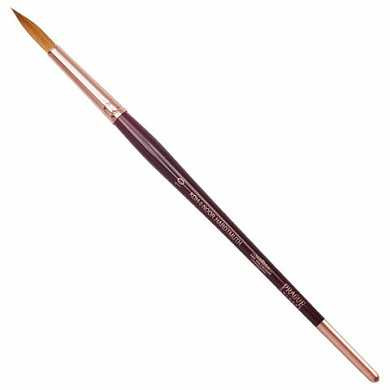 Кисть художественная KOH-I-NOOR колонок, круглая, №10, короткая ручка, блистер, 9935010010BL (арт. 200400)