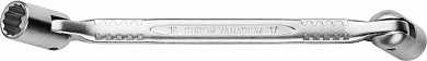 Шарнирный гаечный ключ двухсторонний 16 х 17 мм, KRAFTOOL (арт. 27210-16-17_z01)