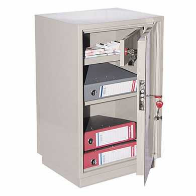 Шкаф металлический для документов КБС-011Т, 660х420х350 мм, 19 кг, сварной (арт. 290052)