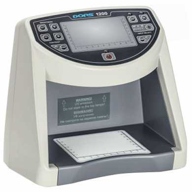 Детектор банкнот DORS 1200 M1, ЖК-дисплей 11 см, просмотровый, ИК-, УФ-детекция, спецэлемент "М", 1200M1 (арт. 290679)