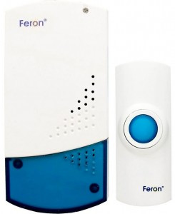 Feron Звонок электрический дверной, 230V (32 мелодии) белый, H-138-E 23606 (арт. 677985)