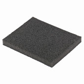 Губка для шлифования, 125 х 100 х 10 мм., мягкая, P80 MATRIX (арт. 75721)
