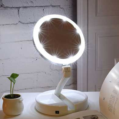 Косметическое зеркало с подсветкой My Foldaway Mirror (арт. 100-092) купить в интернет-магазине ТОО Снабжающая компания от 10 577 T, а также и другие Разное на сайте dulat.kz оптом и в розницу