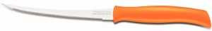 Нож для томатов Tramontina Athus, ручка пластик, лезвие 12.5см, оранжевый, 23088/945-TR (арт. 585255)