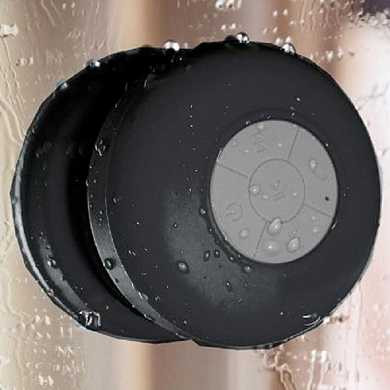 Водонепроницаемая беспроводная Bluetooth колонка для душа BathBeats (черная) (арт. G08:PB) купить в интернет-магазине ТОО Снабжающая компания от 8 820 T, а также и другие Гаджеты на сайте dulat.kz оптом и в розницу