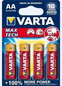 Батарейка Varta 4706.101.404 Max-Tech Lr6/316 Bl4 (арт. 16886)