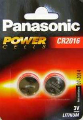 Батарейка Panasonic Cr2016 Bl2 (арт. 5166)
